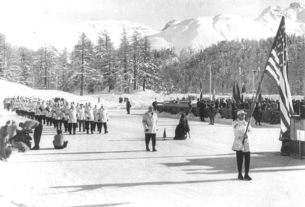 Церемония открытия зимних Олимпийских игр 1948 года