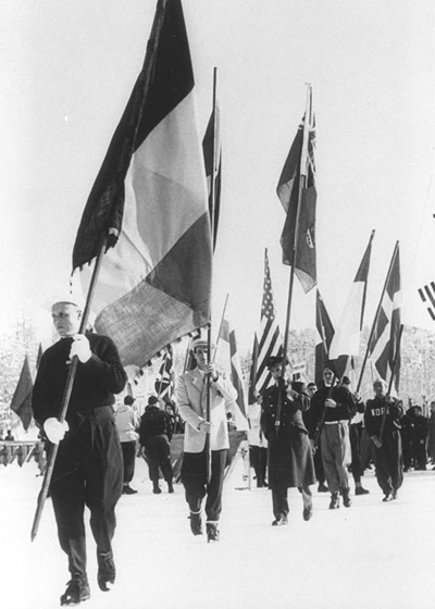 Церемония открытия зимних Олимпийских игр 1948 года