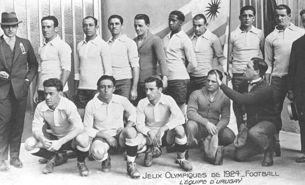 Сборная Уругвая - чемпионы Олимпийских игр 1924 года