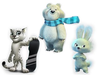 Талисманы Зимних Олимпийских игр 2014 года